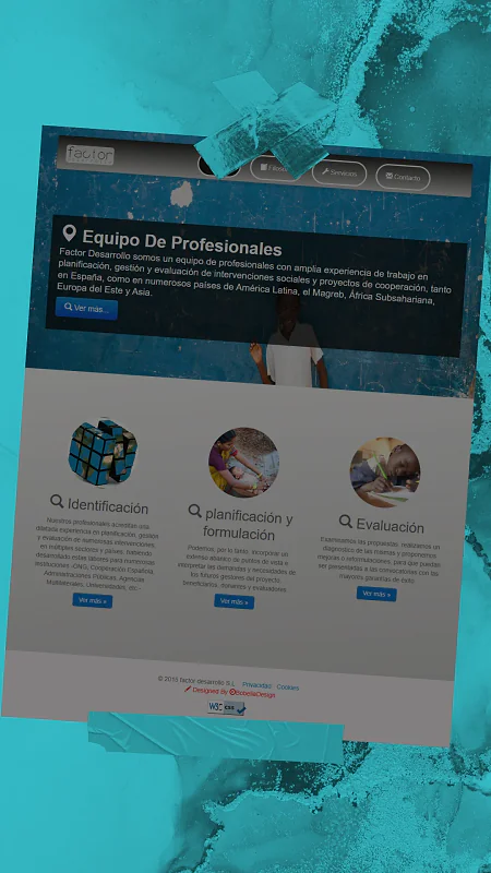 Factor Desarrollo website